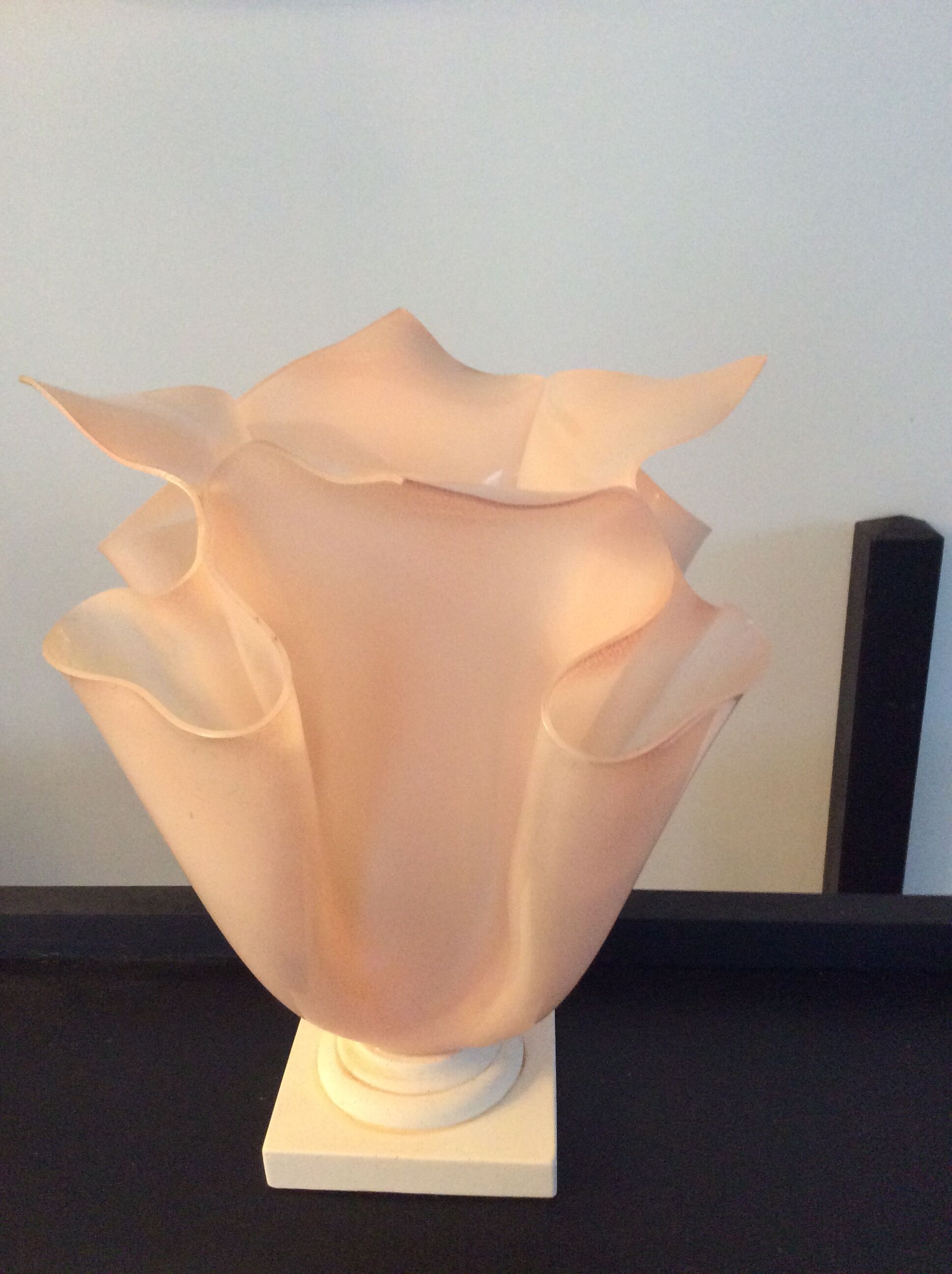 Vintage Soleillade handkerchief lamp from the 80s