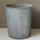 Bassine vintage en zinc