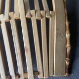 70s bamboo fruit basket
