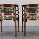 1930s pair of restored Thonet armchairs, Czechoslovakia