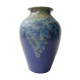 Vase en grès émaillé bleu Petit Masse Nièvre