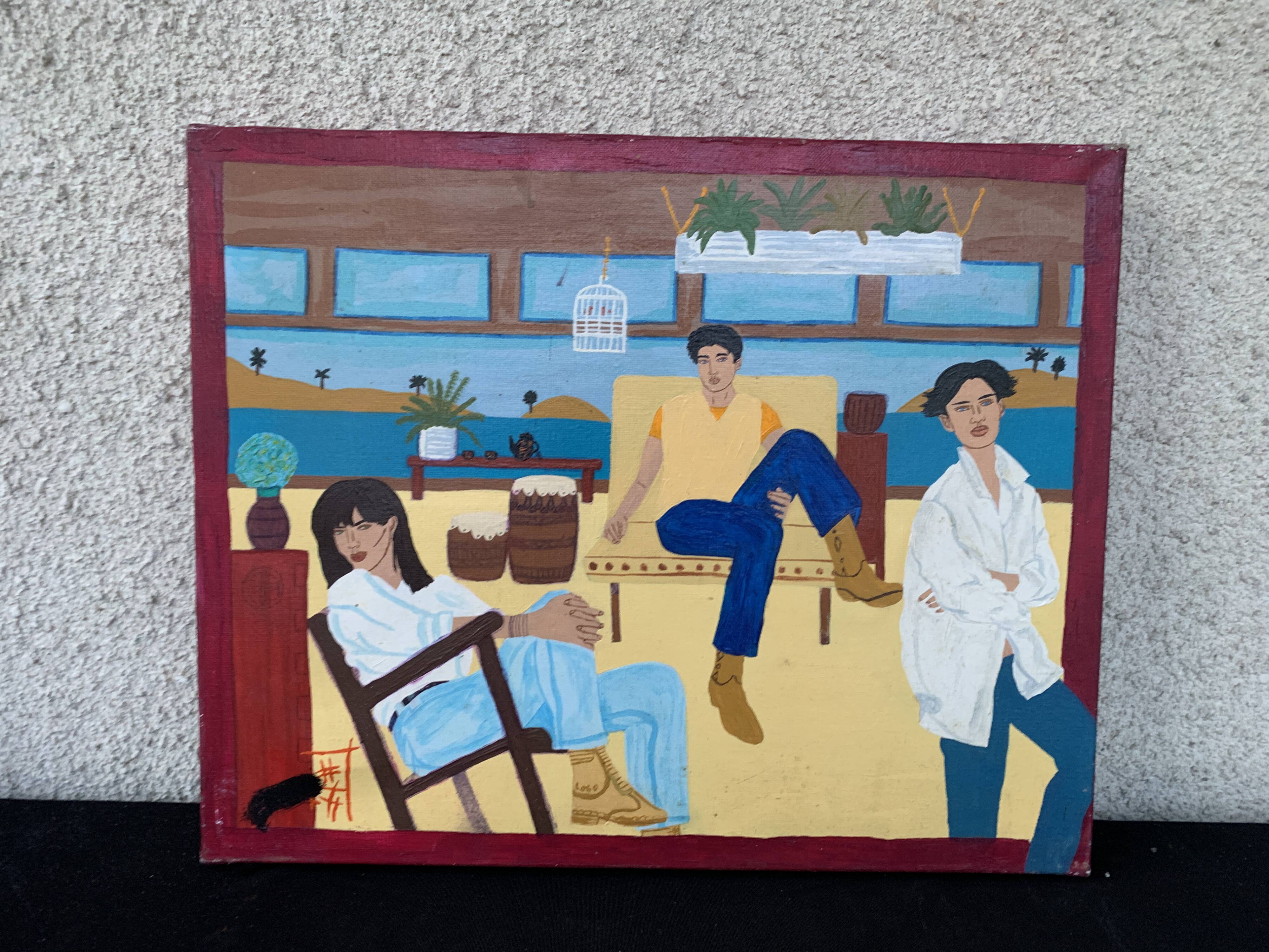 Basque painting Basque XX 40 x 33 cm