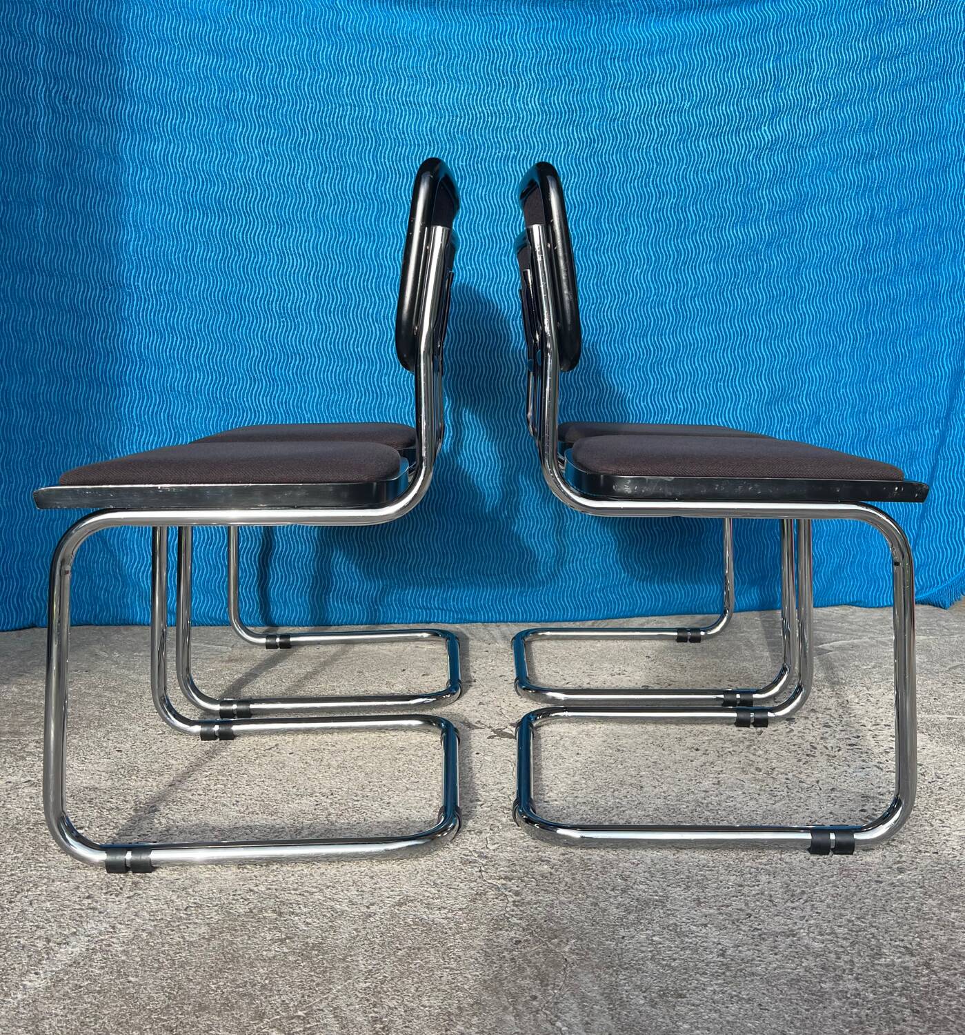 ENSEMBLE DE 4 CHAISES MARCEL BREUER