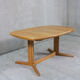 Table ovale en chêne du milieu du siècle de Skovby années 1970