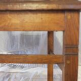 set of 5 oak dining room chairs