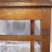set of 5 oak dining room chairs