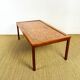 Scandinavian coffee table in copper, 1960