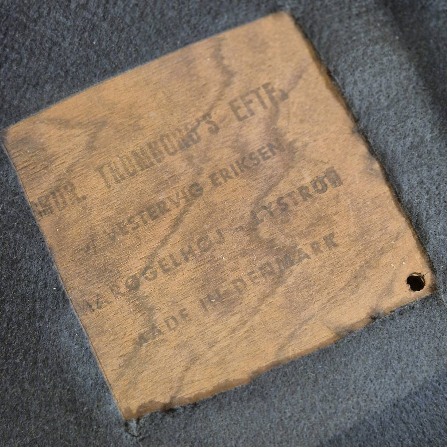 Vestervig Eriksen, vintage 1960s Danish dining chairs