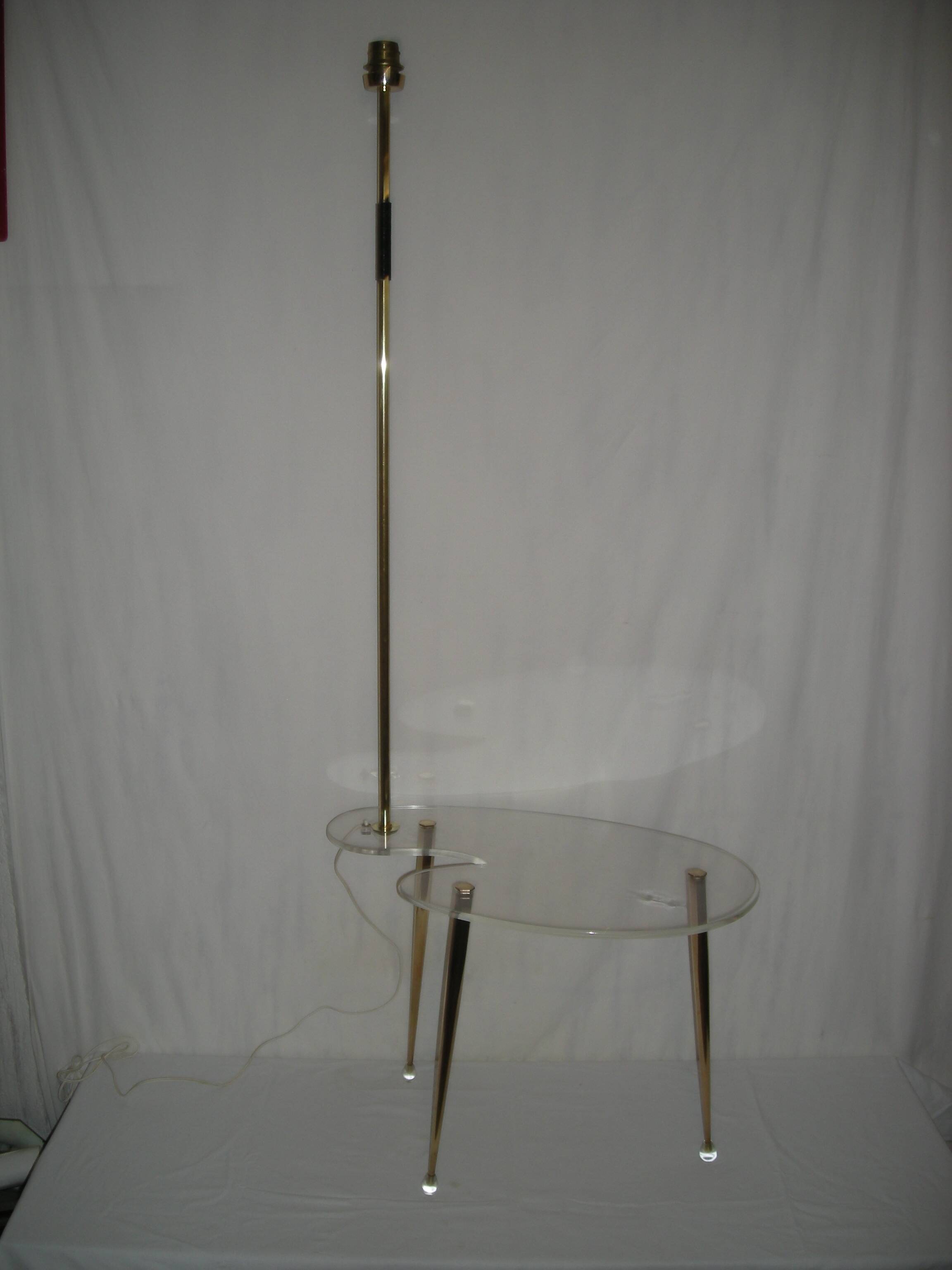 Palette tripod floor lamp from the 1950s