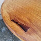 Danish teak dining table from the 1971s with extension cord