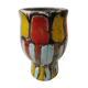 Vase Vallauris vintage ceramique émaillée