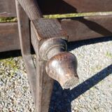 Pair of antique church pews