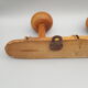 Bamboo-style imitation wooden coat rack