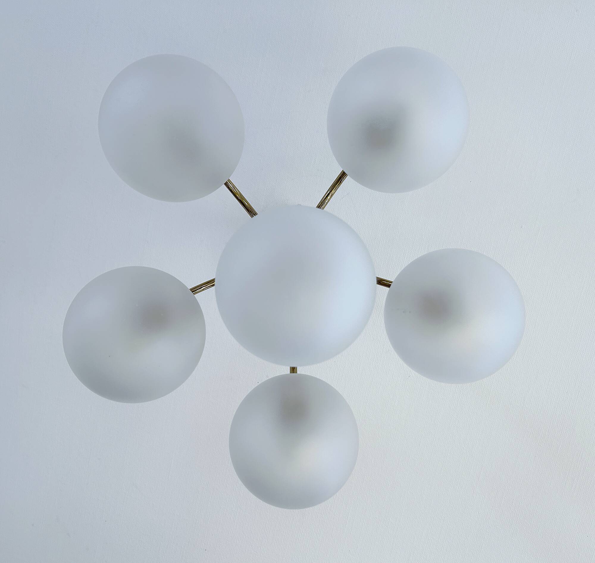 Vintage Cascade Pendant Light, 70s