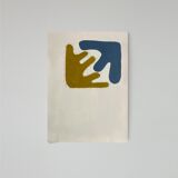 Hand Painting Abstract Wall Art 05: Wings