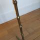 Martini table Maison Baguès bamboo imitation brass side table guéridon