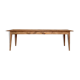 Table de ferme vintage en bois brut