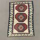 Old Turkish Kazak rug 129x98 cm vintage tribal