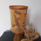 Accolay table lamp with herbarium inlay