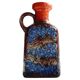 Mid Century Ceramic Jug by Dümler & Breiden, Brown, Orange, Blue Glazing, 1960s