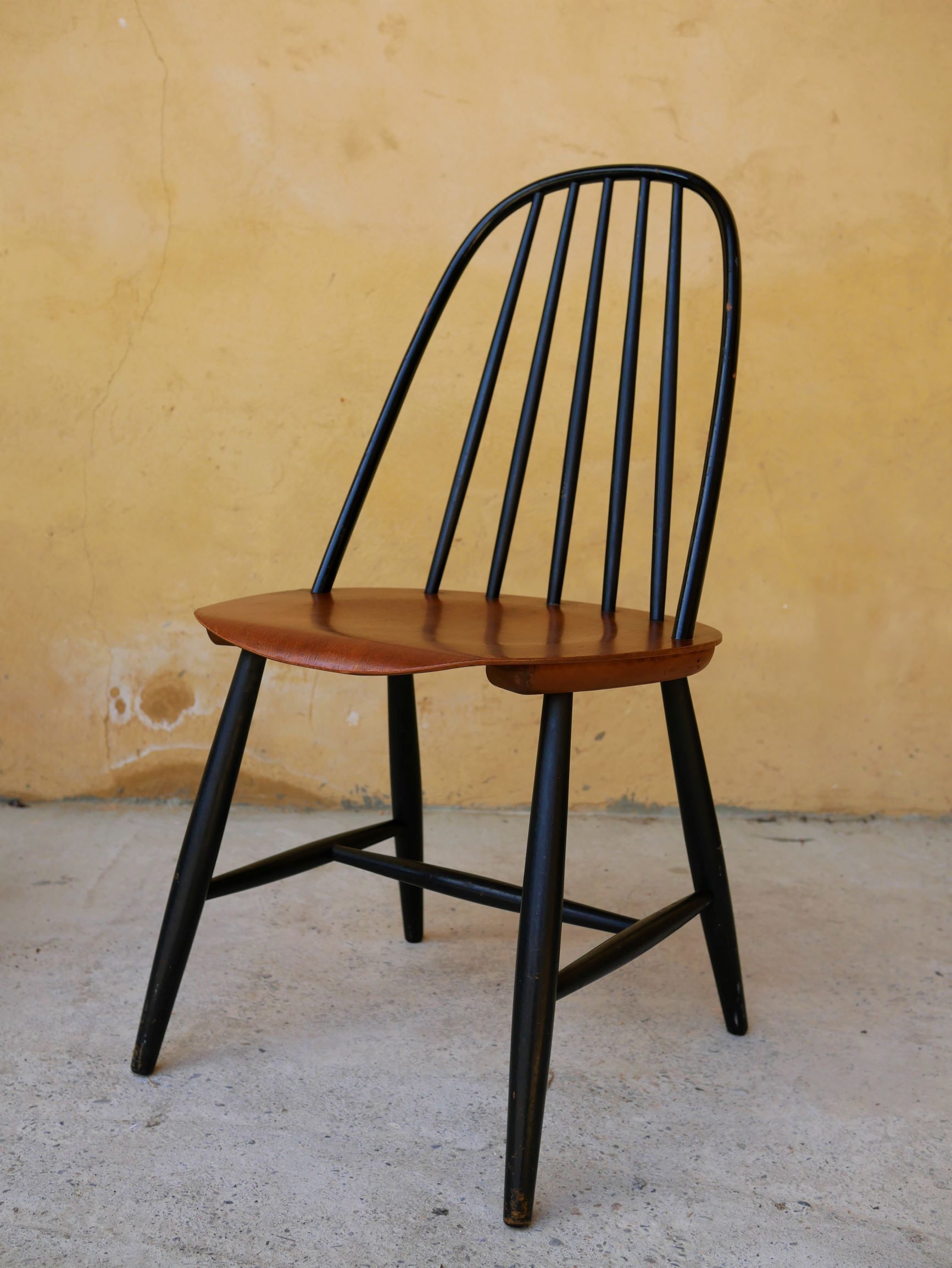 Set of 4 chairs Scandinavian by Sven Erik Fryklund for Hagafors Stolfabrik