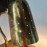Swedish Brass Table Lamp from 1940s