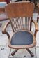Fauteuil de bureau en chêne