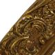 Oval Gold Baroque Frame Classic Rococo Plaster France 58x51cm