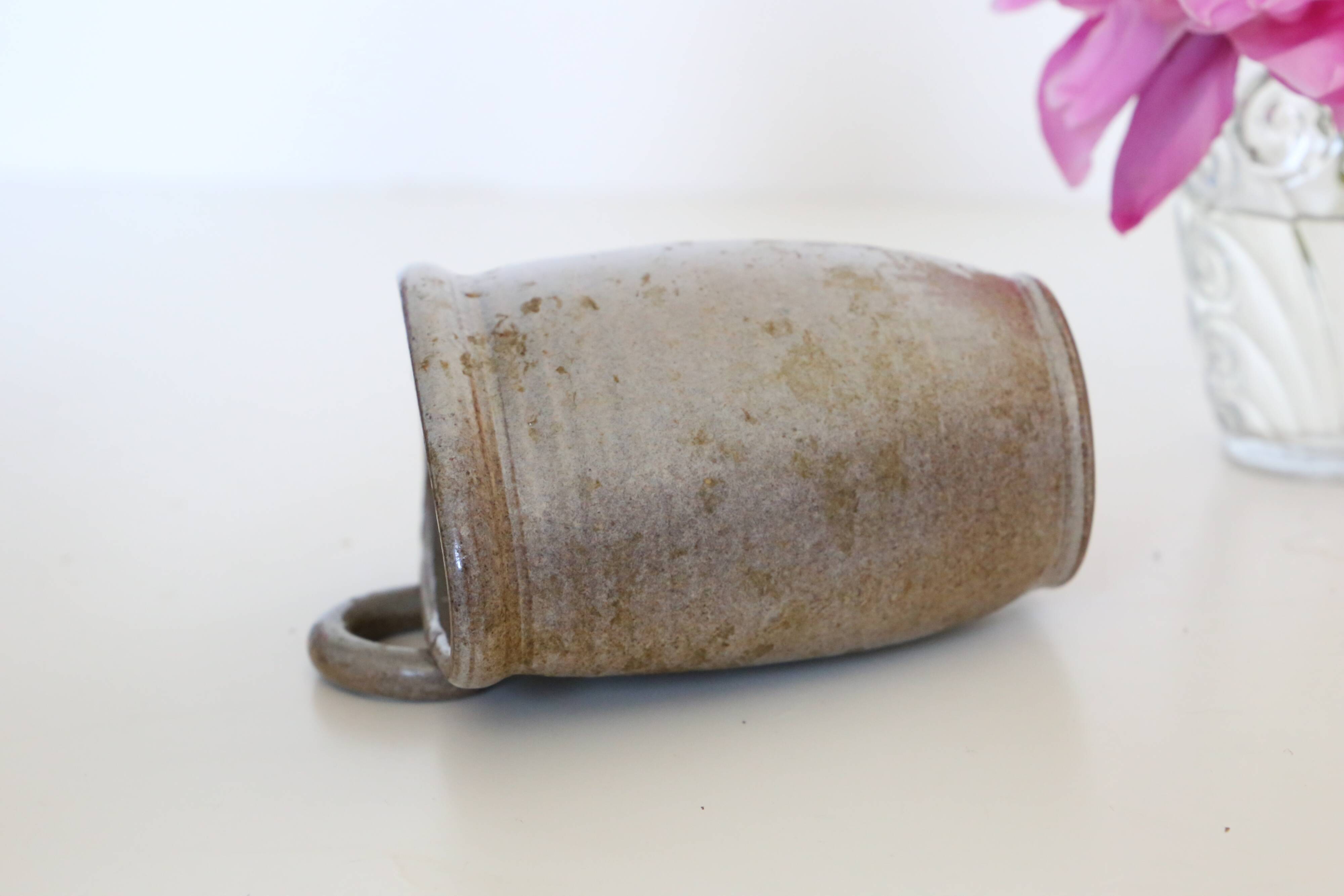 Wall pottery vase, vintage