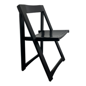 Chaise pliante en bois, années