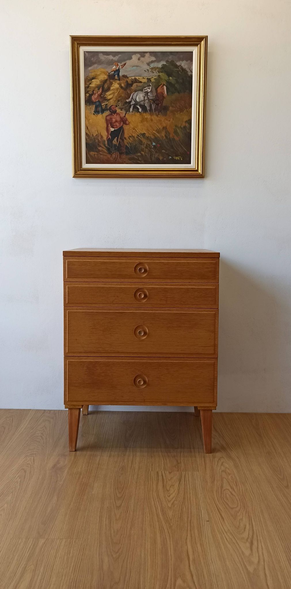 Scandinavian Teak Dresser by Bertil Fridhagen for Bodafors, 1970.