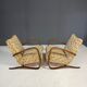 Paire de chaises longues H269 de Jindřich Halabala, années 1930