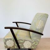 Art Deco Armchairs, Prague, 1950s, Set of 2
