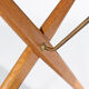 Table basse d'Hans Wegner pour Andreas Tuck Danemark 1950