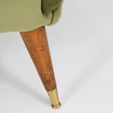 Fauteuil allemand, 1960, entièrement restauré,
