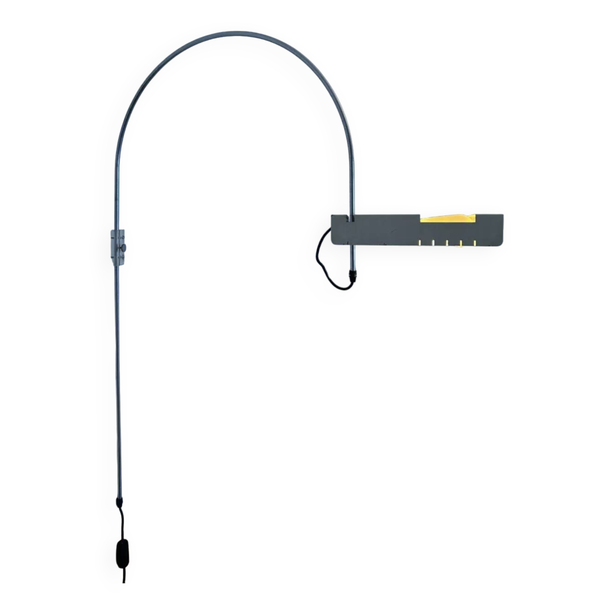 Adjustable wall light, Italian design 1970