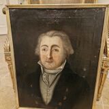 18th century, portrait of a man oil on canvas