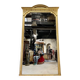 Louis XVI style gilded wood mirror from the Napoleonic III era, 2.75m x 1.48m.