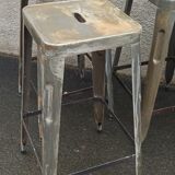 Set of 6 metal stools