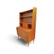 Danish teak secretary bureau with bookcase, Larsens Møbler, 1960s