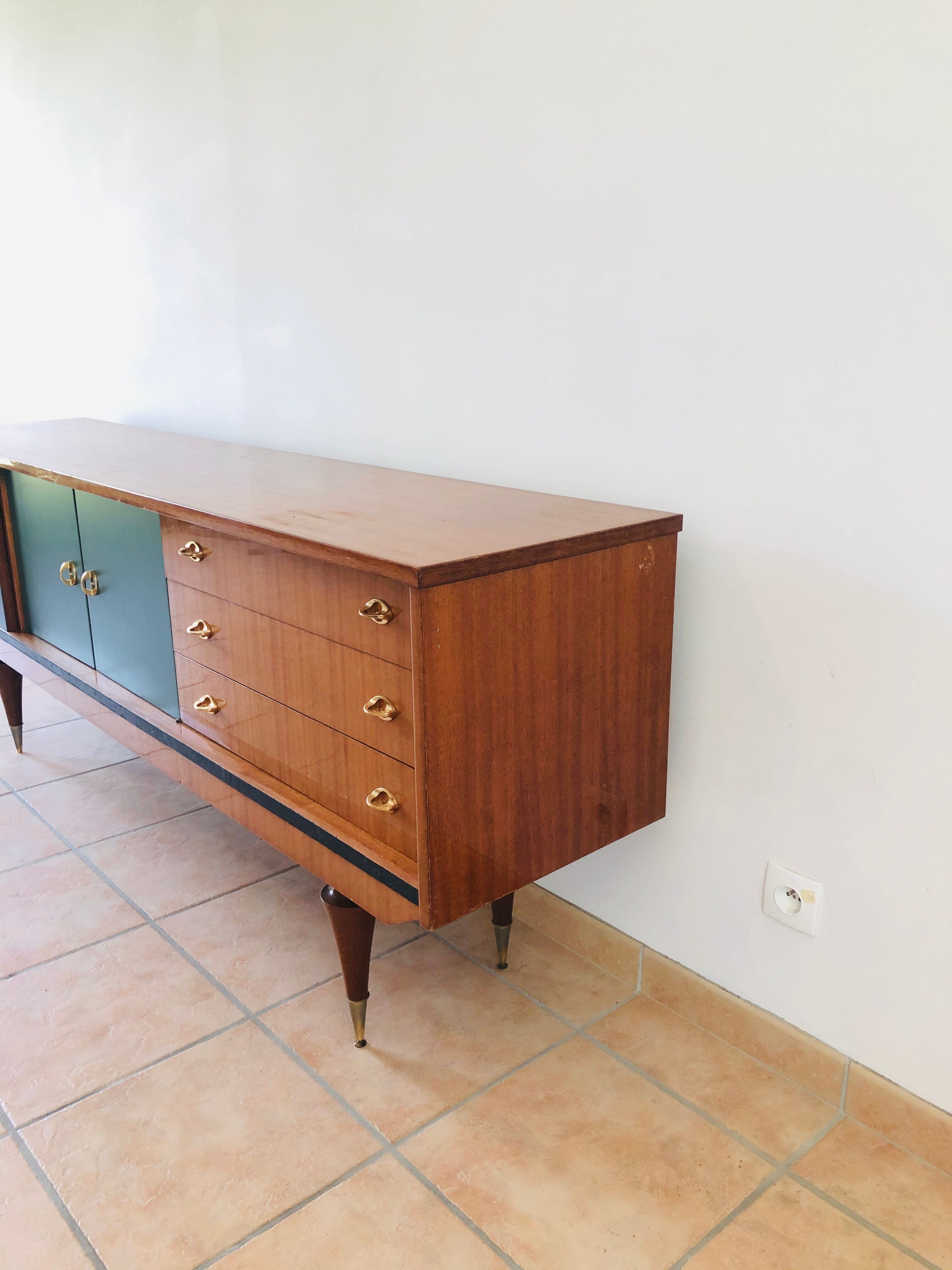Vintage mahogany sideboard 1960