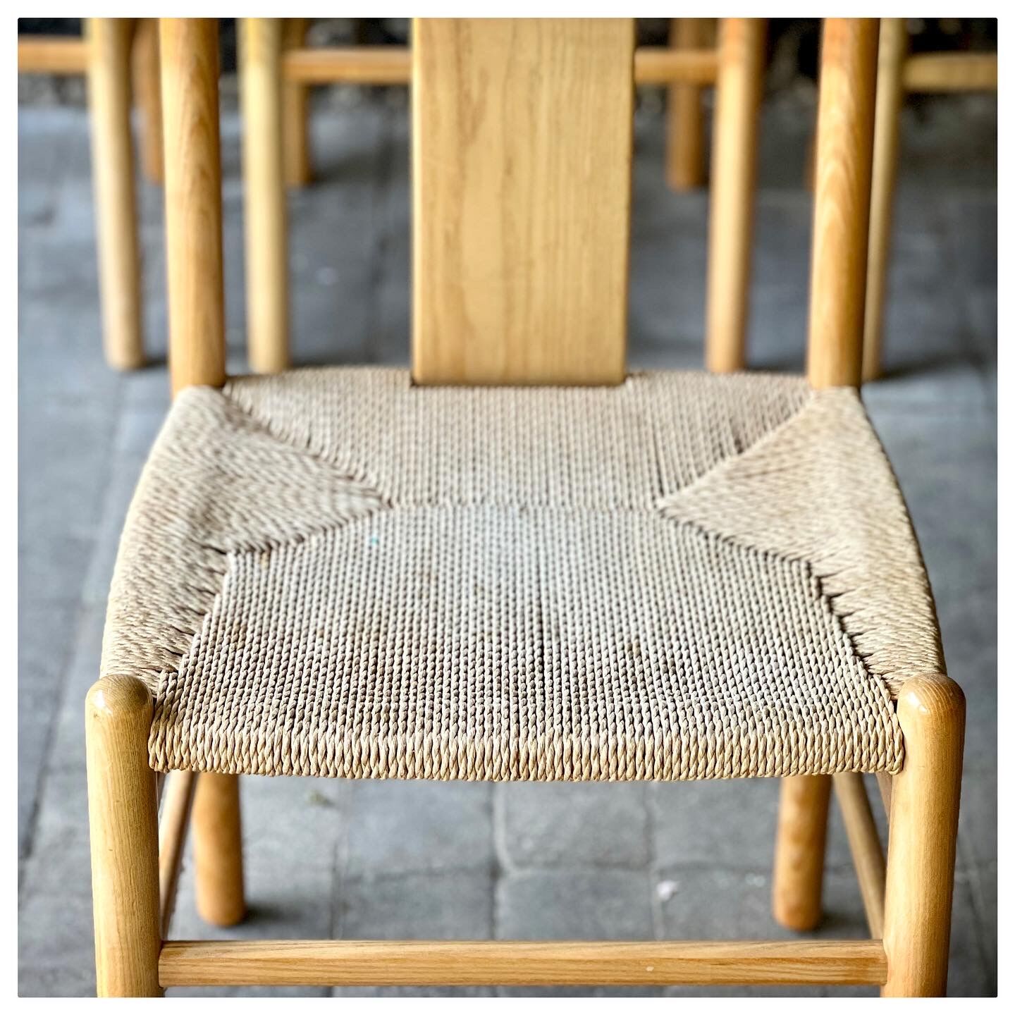 'Thalia' chairs by annig sarian for tisettanta, italy 1980s, set of 6