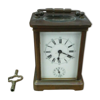Kienzle brass alarm clock Heinrich Johannes Möller 30s 40s | Selency
