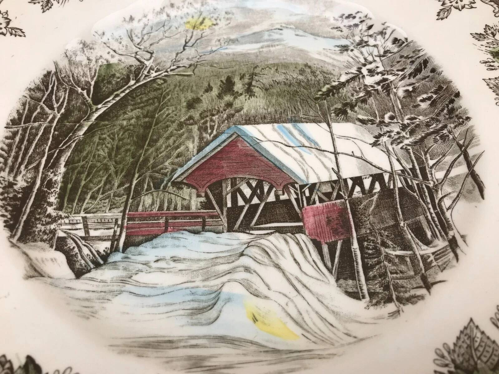 Johnson Bros (Brothers) The Friendly Village dinner plate