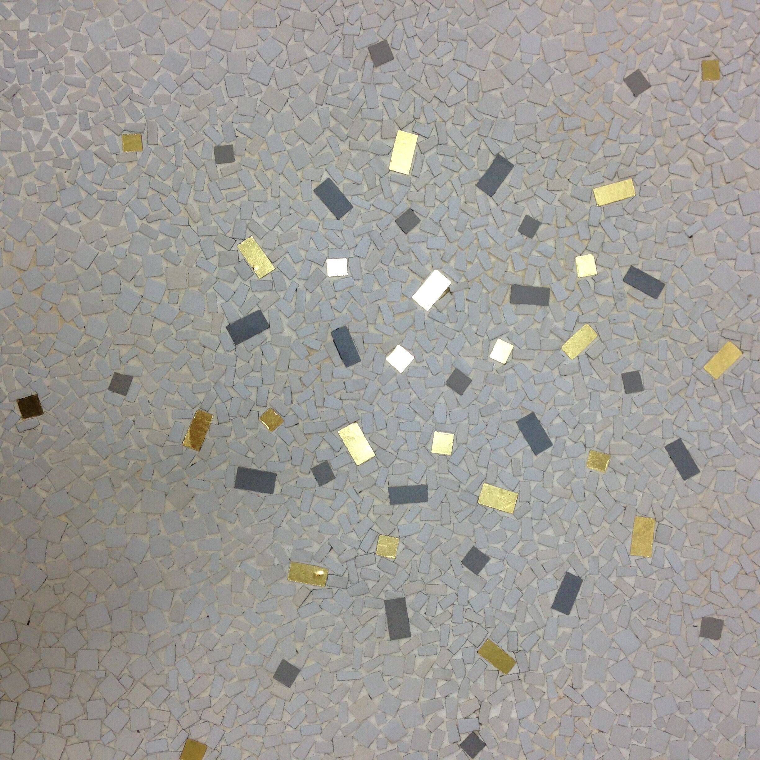 Table basse en mosaïque par Berthold Müller, années 1950