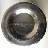 Vintage silver-plated mustard pot, SNPA goldsmiths of France, 20th century