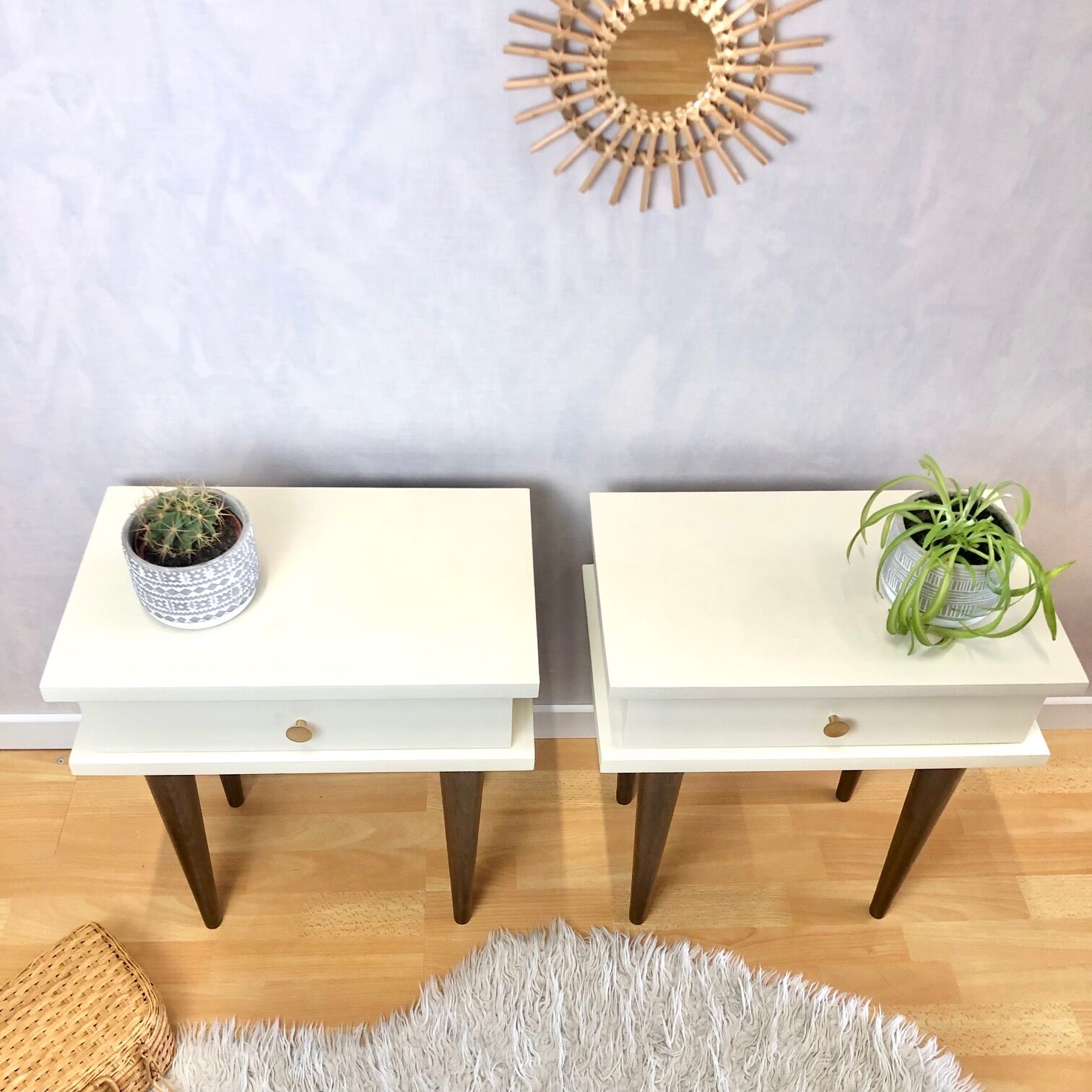 Pair of bedside tables