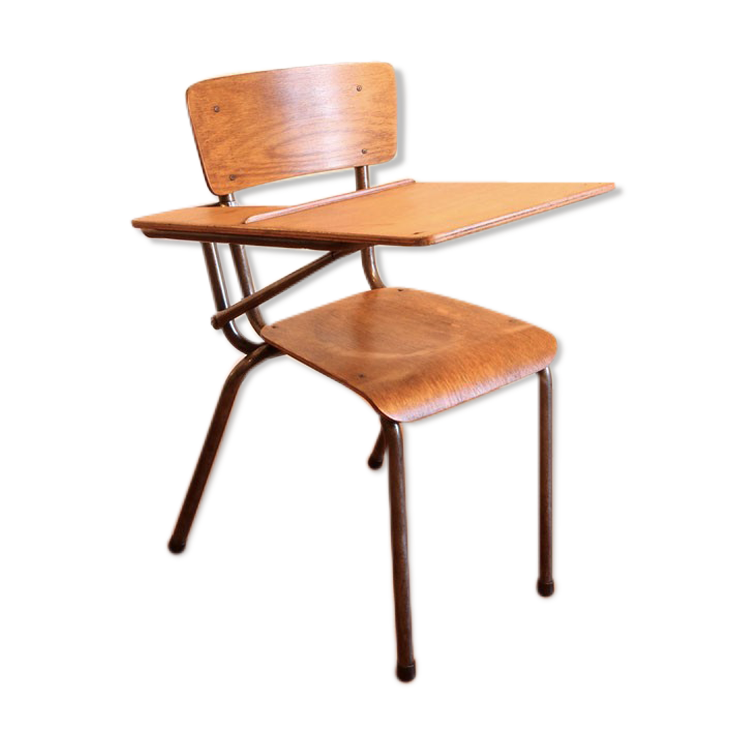 Vintage-written conference and exam chair.