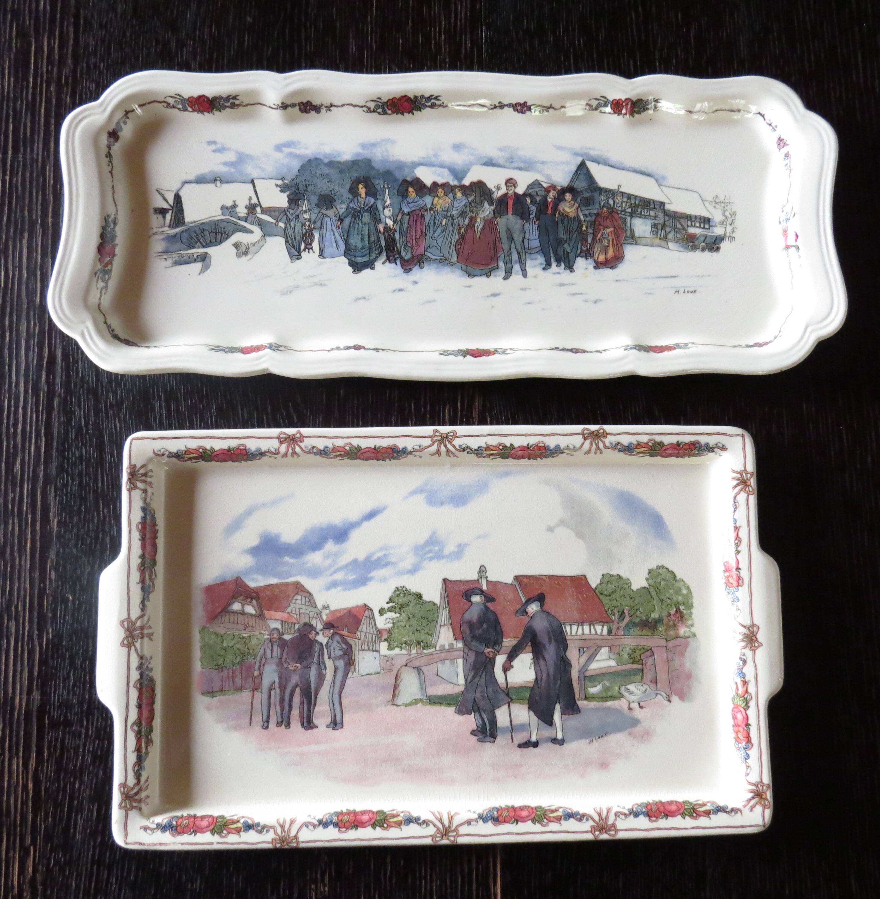 9-piece service Obernai model - Sarguemines