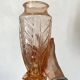 Tall pink art deco vase